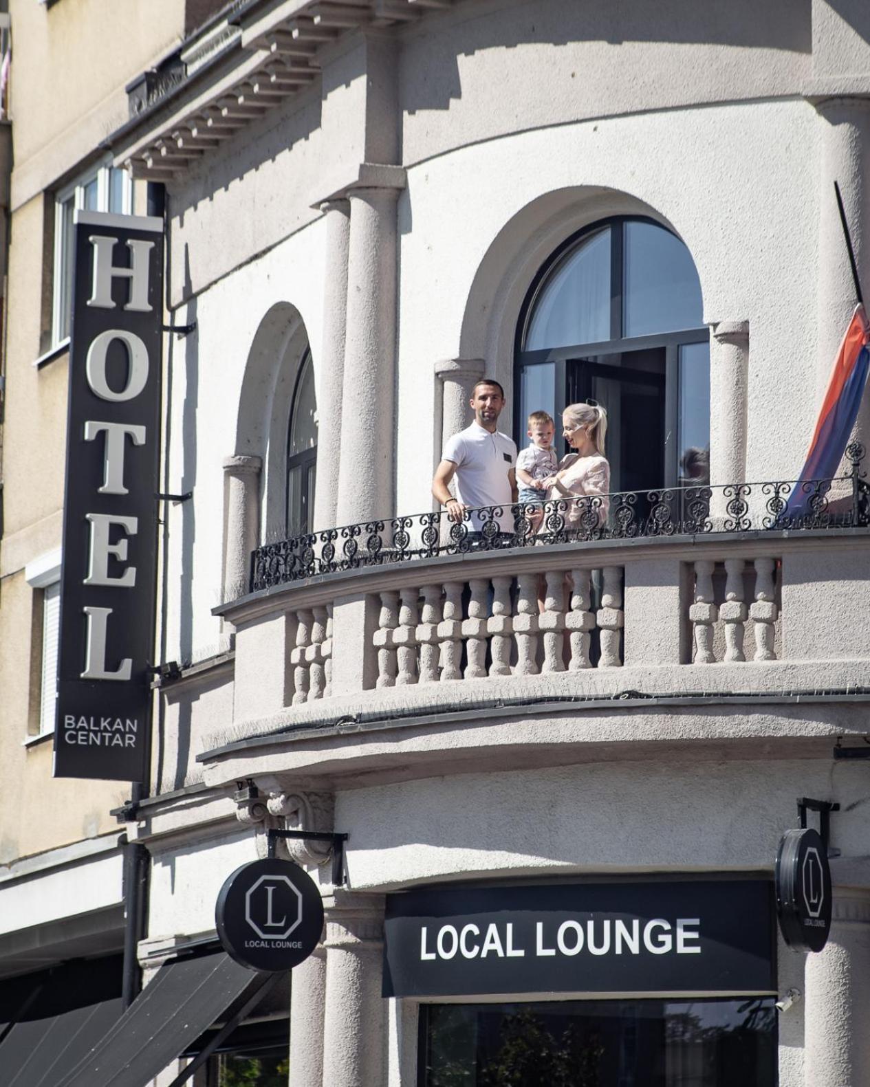 Hotel Balkan Centar Bijeljina Esterno foto
